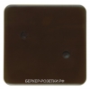 Berker Прикручивающаяся клавиша цвет: коричневый, с блеском Влагозащищенный скрытый монтаж IP44