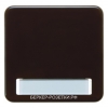 Berker Клавиша с полем для надписей цвет: коричневый, с блеском Влагозащищенный скрытый монтаж IP44