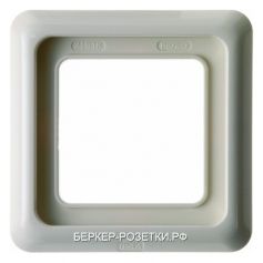 Berker Рамка с уплотнением цвет: белый, с блеском Влагозащищенный скрытый монтаж IP44