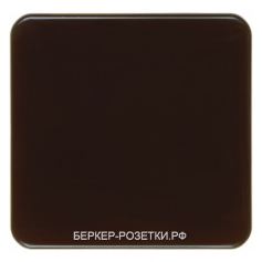 Berker Клавиша цвет: коричневый, с блеском влагозащищенный скрытый монтаж IP44