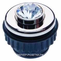 Berker Нажимная кнопка Crystal цвет: хромовый Berker TS Crystal