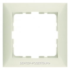 Berker Рамкa 1-местная цвет: белый, с блеском Berker S.1