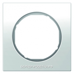 Berker Рамка R.3, 1-местная, цвет: полярная белезна